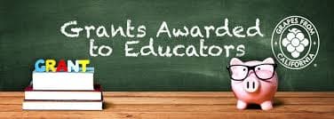 California Table Grape Growers Provide Grants to Educators