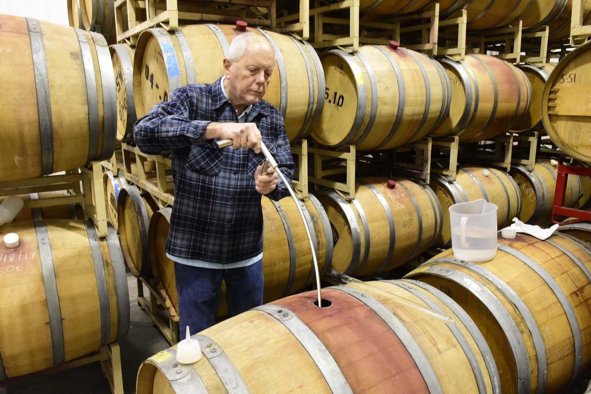 Barreling Toward his Viticulture & Enology Degree at CSUF