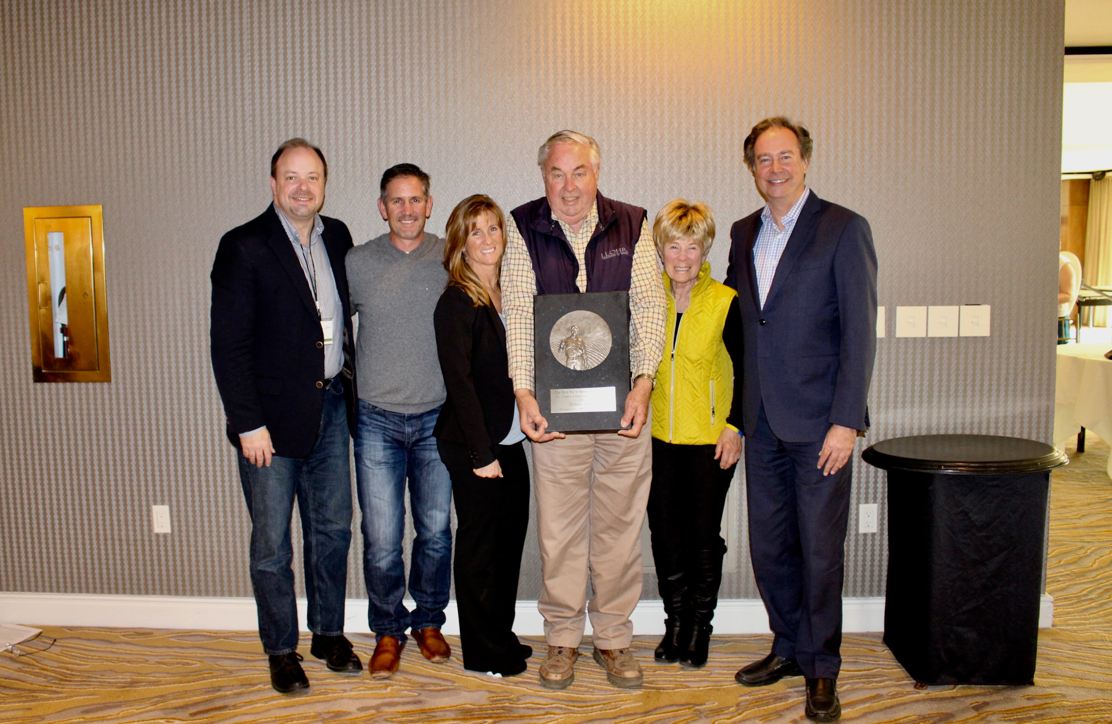 Rich Smith Distinguished Service Award Presented to Jerry Lohr