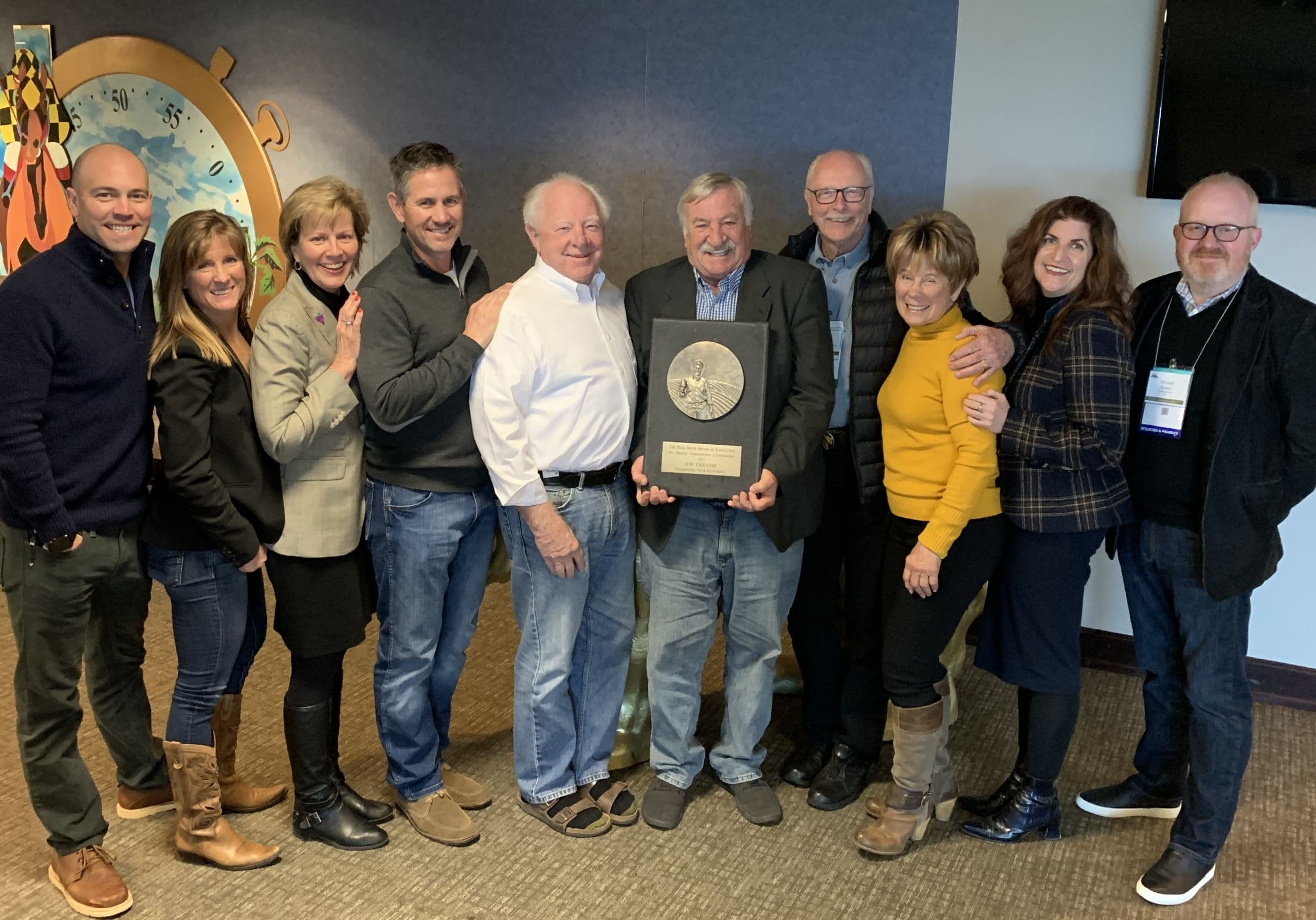 Rich Smith Distinguished Service Award Presented to Jim Trezise