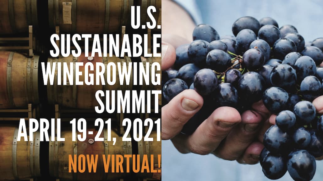2nd U.S. Sustainable Winegrowing Summit Announced for April 2021