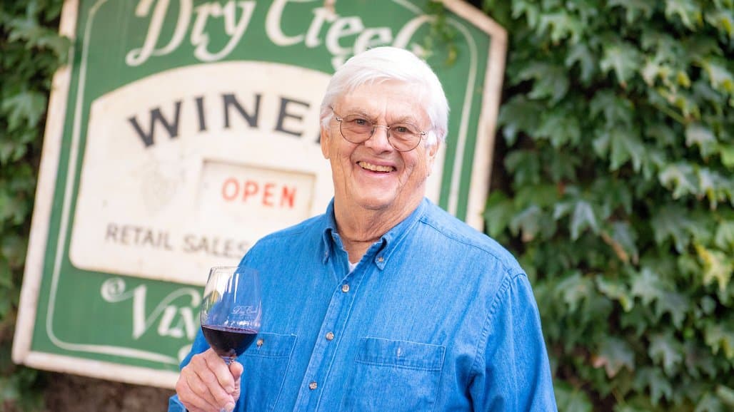 Dry Creek Vineyard Founder  David S. Stare Receives ‘Wine Lifetime Achievement Award’ At Castate Fair