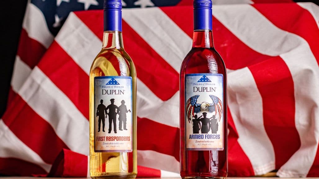 Duplin Winery and Folds of Honor Partnering on ﻿Two New Wines Honoring U.S. Armed Forces