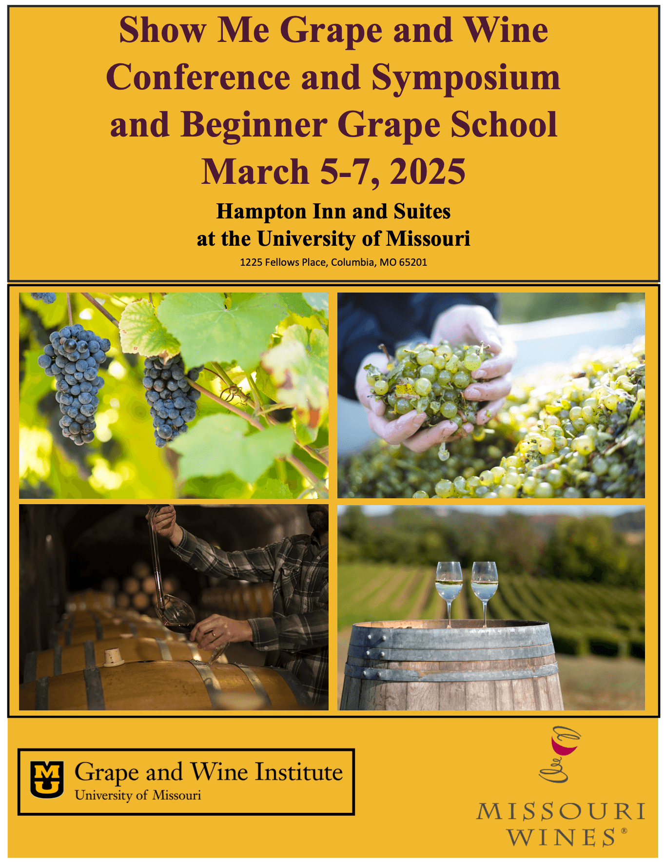 Show Me Grape and Wine Conference and Symposium and Beginner Grape School