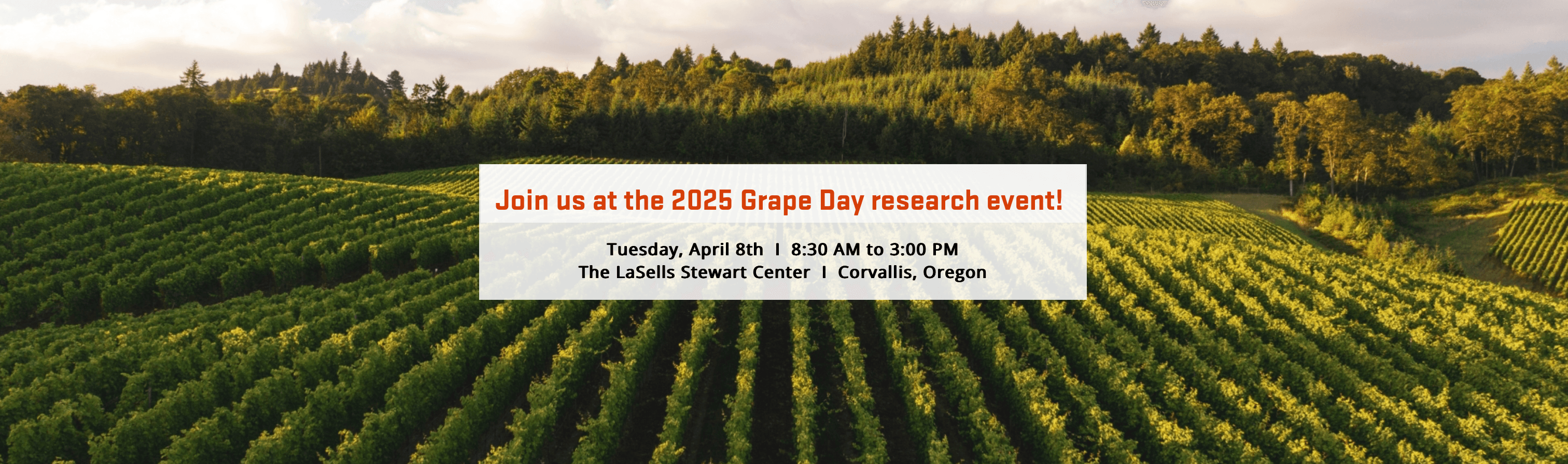 Oregon Wine Research Institute Grape Day