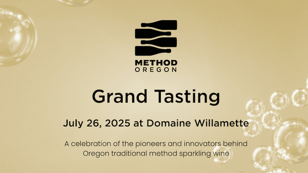 Oregon Sparkling Wine Movement Gains Momentum with the Launch of  Method Oregon Grand Tasting