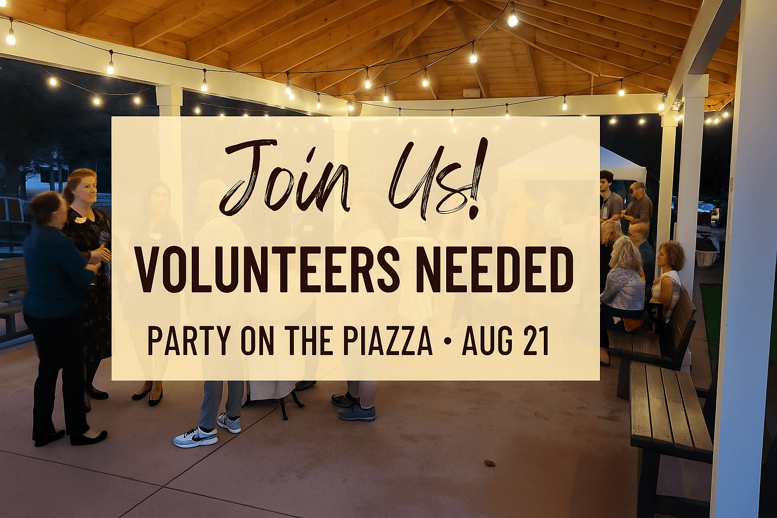 Party on the Piazza & Georgian Wine Tasting