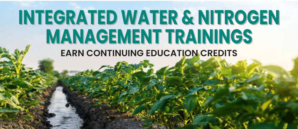 Integrated Water & Nitrogen Management Training