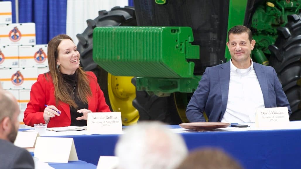 Valadao Welcomes Brooke Rollins to Bakersfield