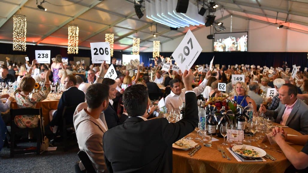 Auction of Washington Wines Raises $4.25M to Give Back to Community and Industry