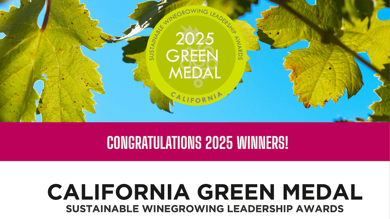 California Sustainable Winegrowing Leadership Award-Winners Announced