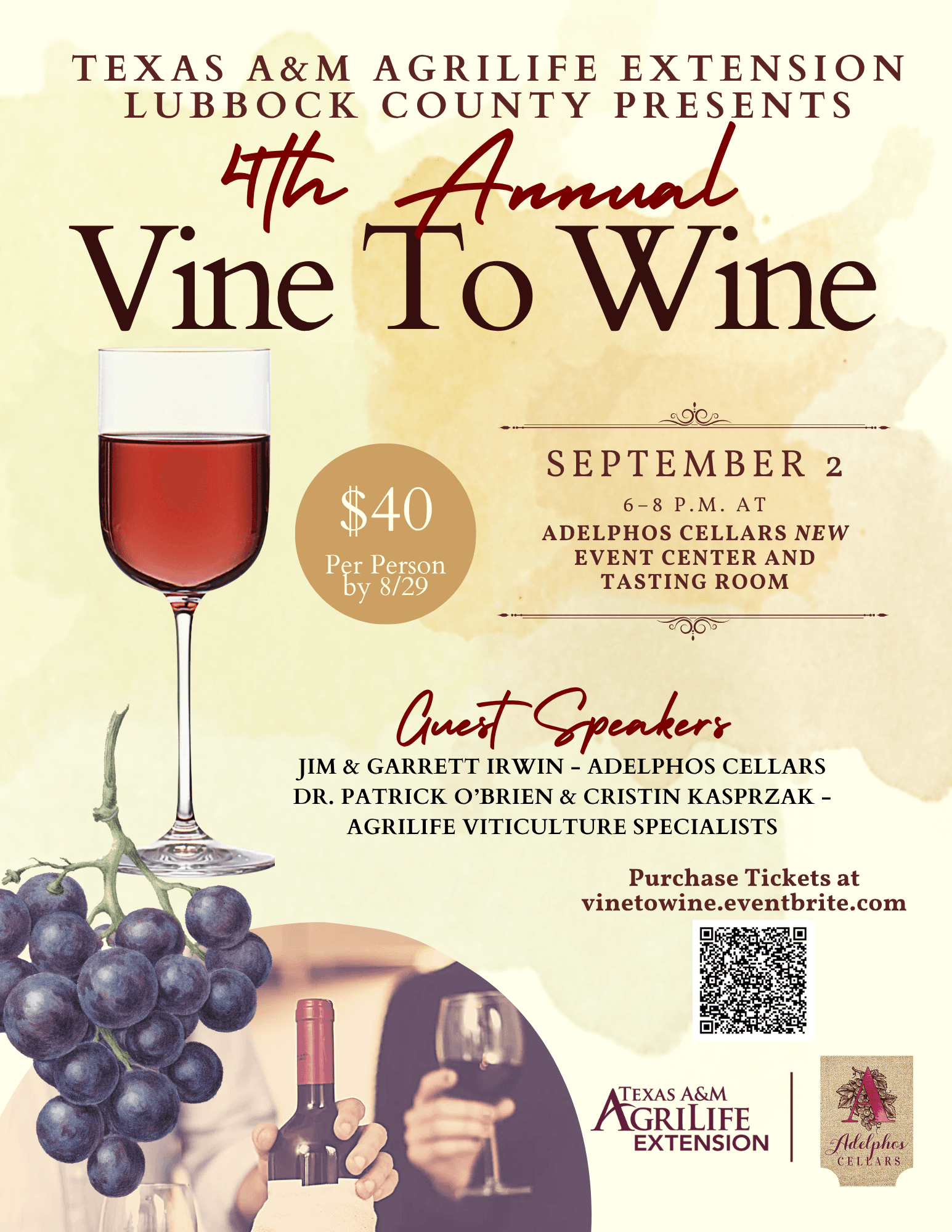 4th Annual Vine to Wine – Lubbock County