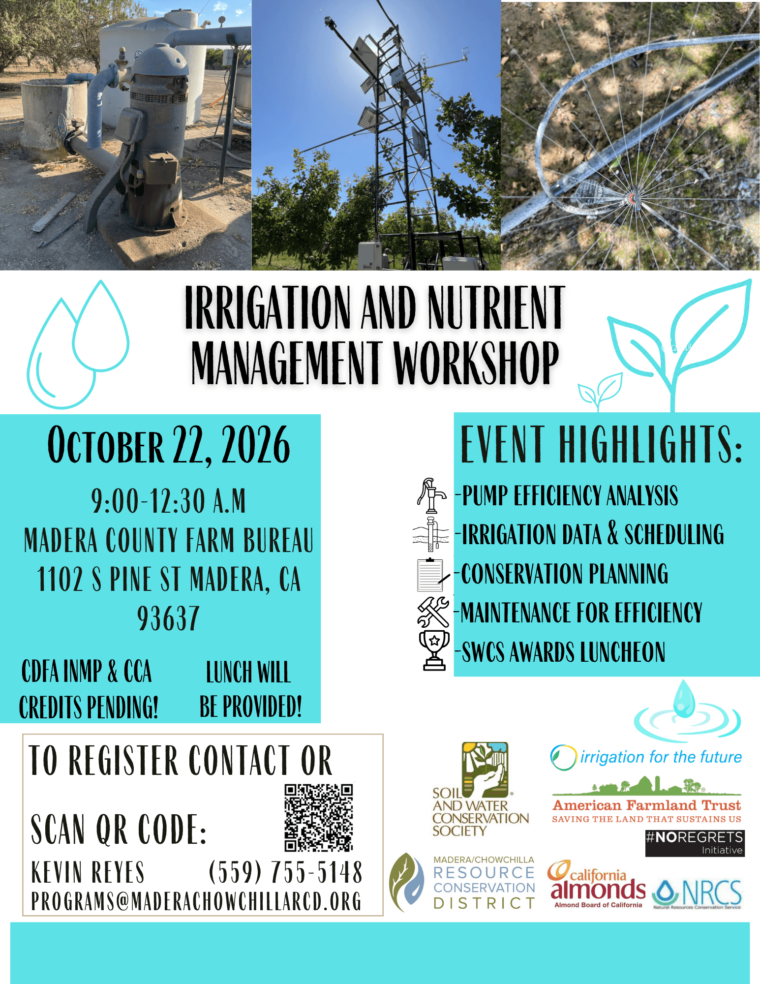 Irrigation and Nutrient Management Workshops